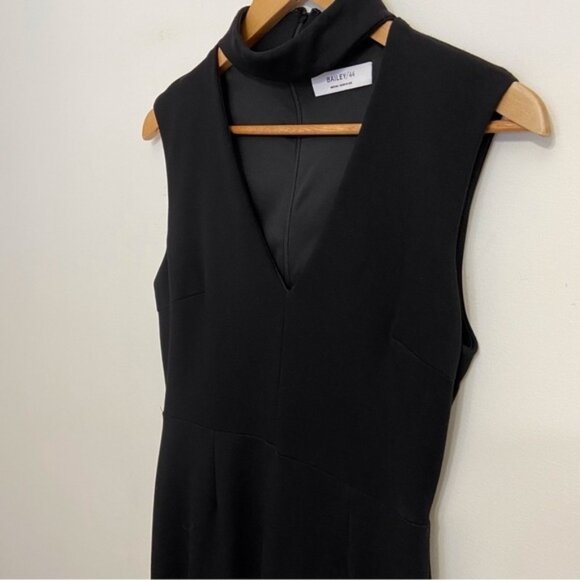 BAILEY 44 black dress cut out open neck sexy contemporary classic quality stretc - Picture 5 of 15